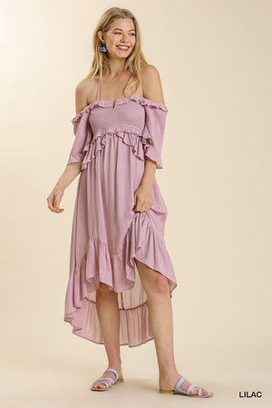 Boho Lilac Dress