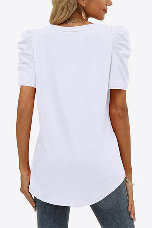 Puff Sleeve Tee (6 Colors)