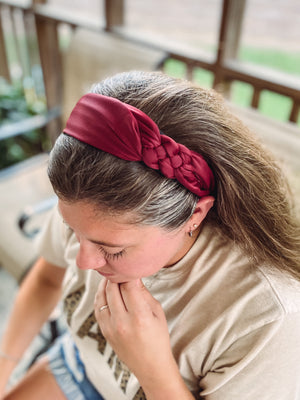 Solid Twist Knot Headbands