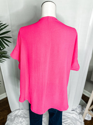 Air Flow Top • Hot Pink