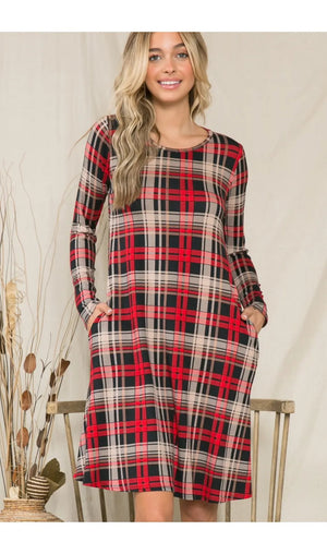 Plaid Dress