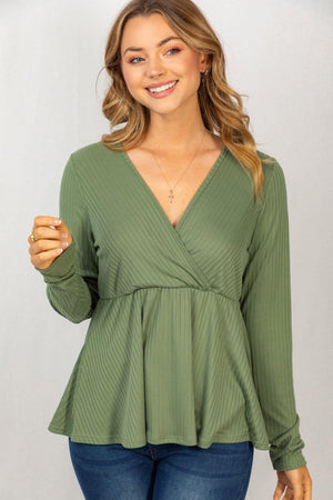 Olive Girl Top