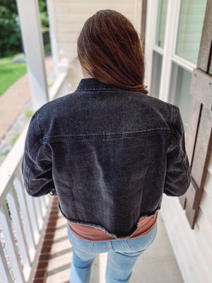 Blk Denim Jacket