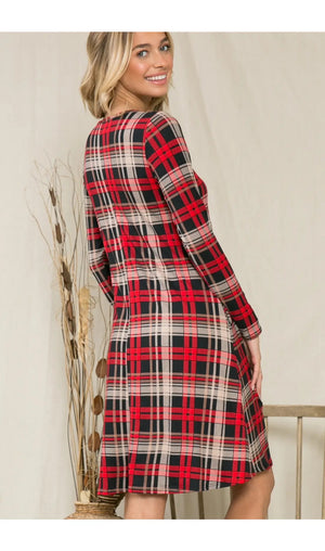 Plaid Dress