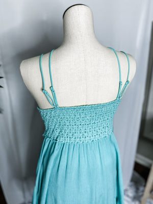 Bralette Dress • Turquoise