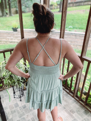 Sage Bralette Dress