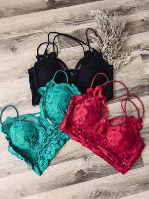 Holly Green Bralette ( S-3X)