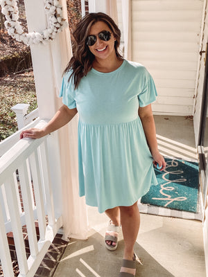 Mint Easy Dress