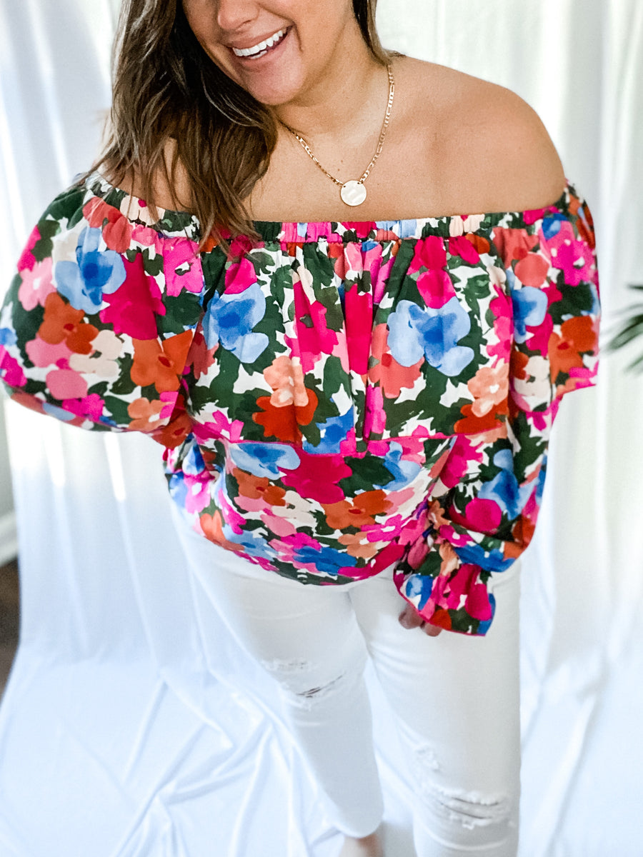 Floral Spring Top