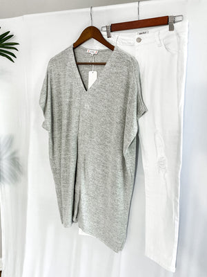 Heather Grey Tunic