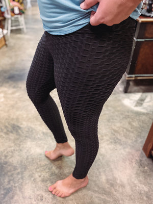 Textured Fitness Leggings