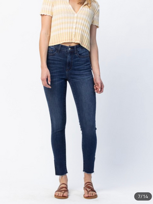 JB High Rise Slit Jeans