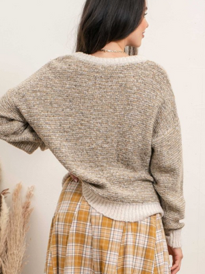 Multi Taupe Sweater