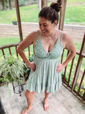 Sage Bralette Dress