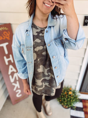 Oversized Denim Jacket