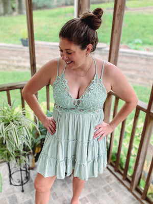 Sage Bralette Dress