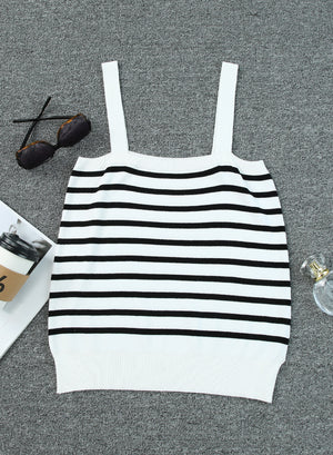 Striped Sweater Tank