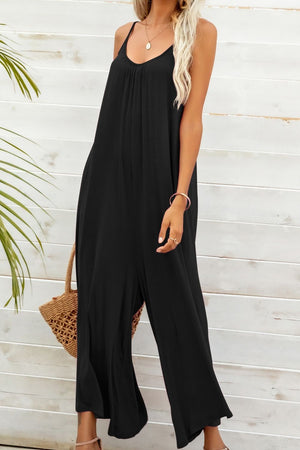 Spaghetti Strap Jumpsuit (7 Colors)