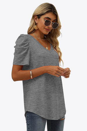 Puff Sleeve Tee (6 Colors)