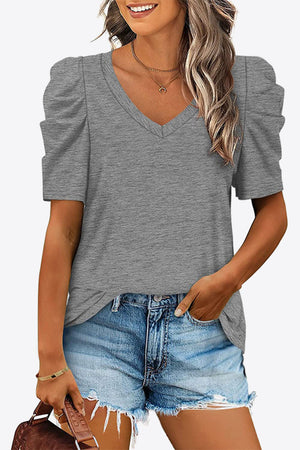 Puff Sleeve Tee (6 Colors)